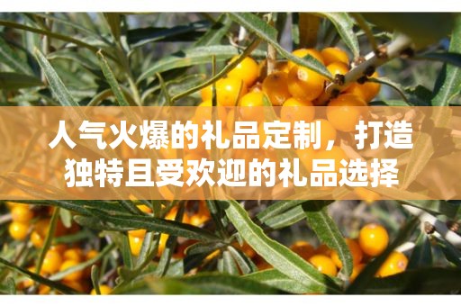 人气火爆的礼品定制，打造独特且受欢迎的礼品选择